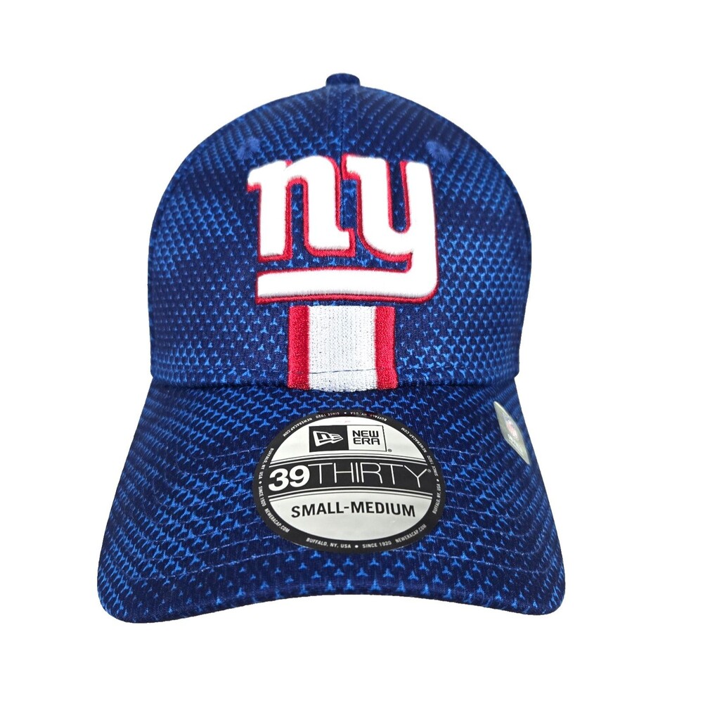 New Era NFL New York Giants 39Thirty 3930 Hat S/M Fitted On-field Blue New
